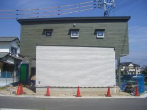 足場解体完了 (4)